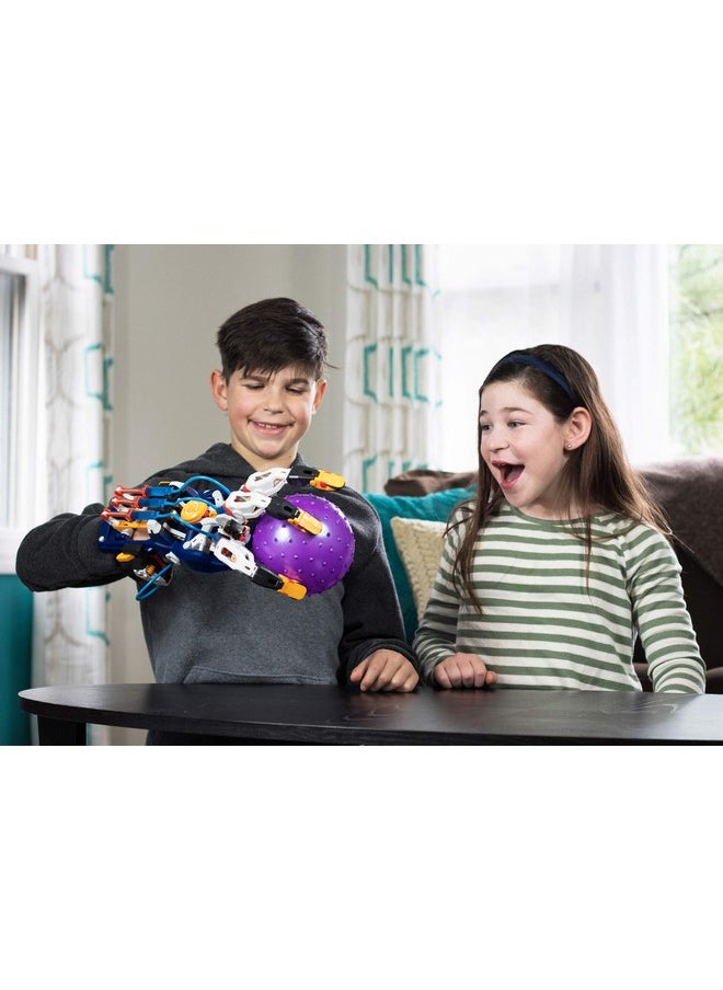 Mega Cyborg Hand Stem Experiment Kit | Build Your Own Giant Hydraulic Amazing Gripping Capabilities Adjustable For Different Sizes Learn Pneumatic Systems
