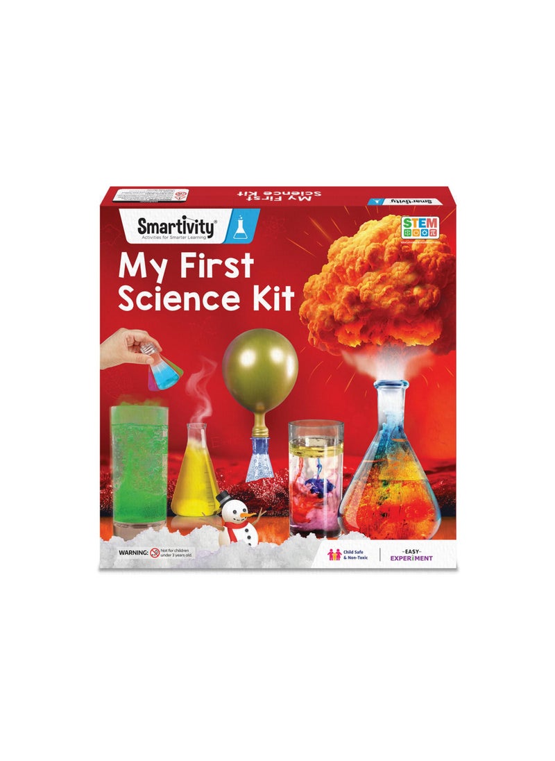 Smartivity My First Science Kit for Kids 6-12 Years I 50+ Amazing Science Experiments | Christmas, Birthday Gift for Boys & Girls | STEM Educational Toy for Kids 6,7,8,9,10,11,12 Years Old