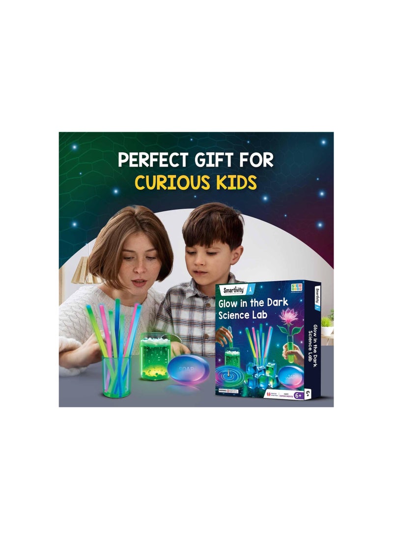 Smartivity Magic Science Kit for Kids Ages 6-8-10-12 Years | 20 Amazing Glow in the Dark Science Experiments I Christmas, Birthday Gifts for Boys & Girls | STEM Kit Toy for 6,7,8,9,10,11,12, Years Old