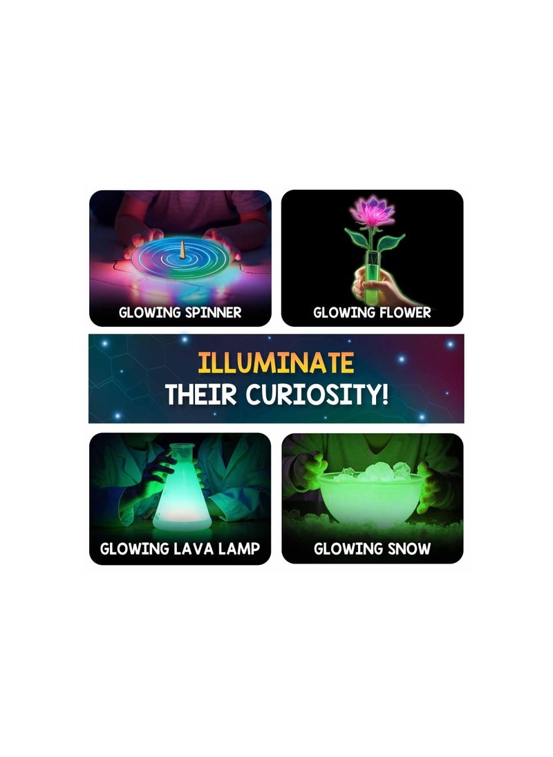 Smartivity Magic Science Kit for Kids Ages 6-8-10-12 Years | 20 Amazing Glow in the Dark Science Experiments I Christmas, Birthday Gifts for Boys & Girls | STEM Kit Toy for 6,7,8,9,10,11,12, Years Old