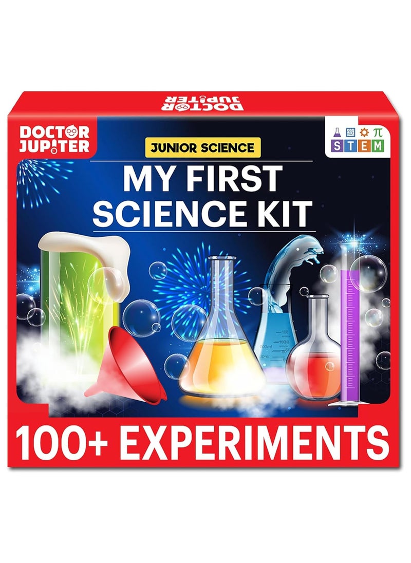 Science Kit for Kids Ages 4-5-6-7-8|  Christmas, Birthday Gift Ideas for Boys & Girls| Toy STEM Kit with 100+ Experiments| Learning & Educational Kits, Preschool Activities