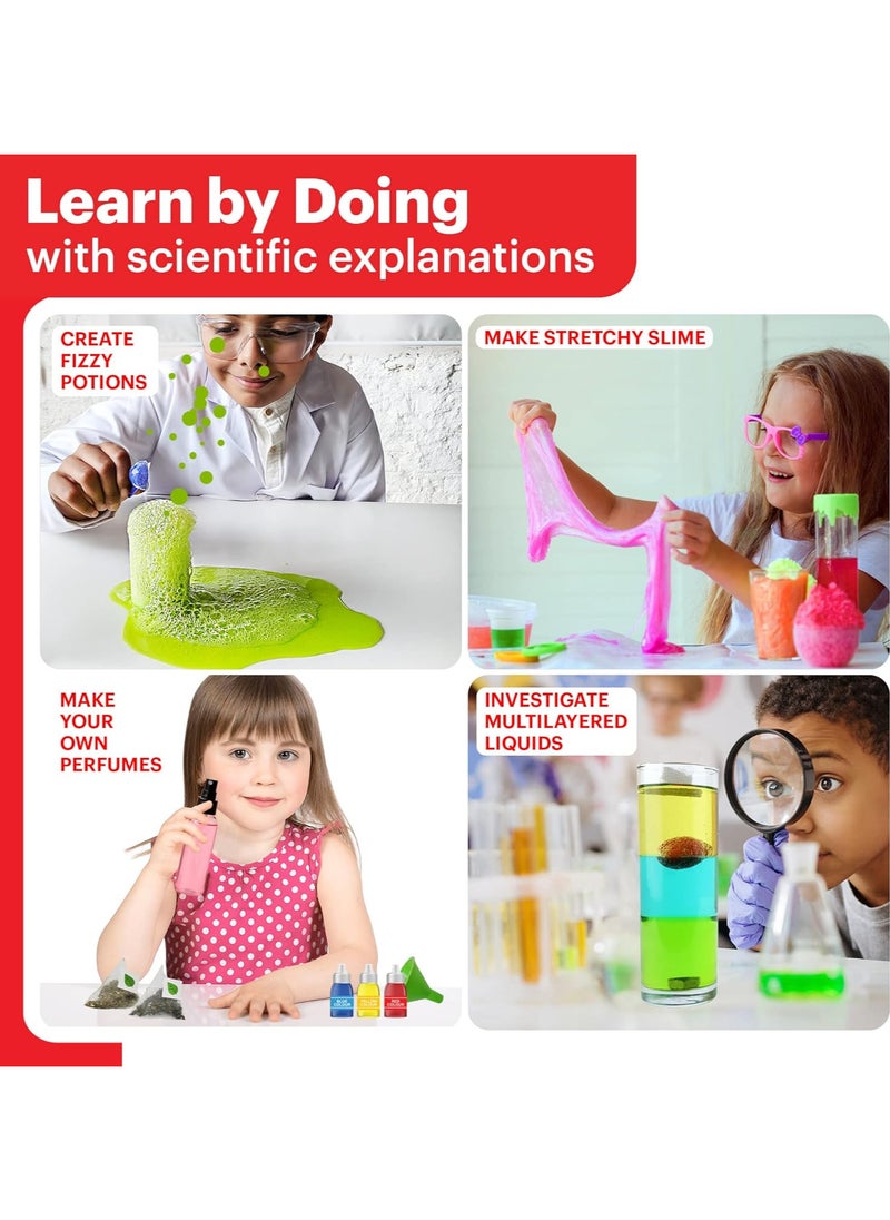 Science Kit for Kids Ages 4-5-6-7-8|  Christmas, Birthday Gift Ideas for Boys & Girls| Toy STEM Kit with 100+ Experiments| Learning & Educational Kits, Preschool Activities