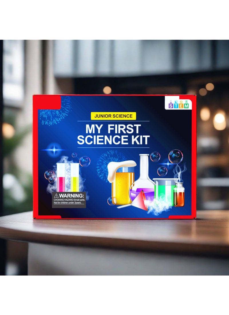 Science Kit for Kids Ages 4-5-6-7-8|  Christmas, Birthday Gift Ideas for Boys & Girls| Toy STEM Kit with 100+ Experiments| Learning & Educational Kits, Preschool Activities
