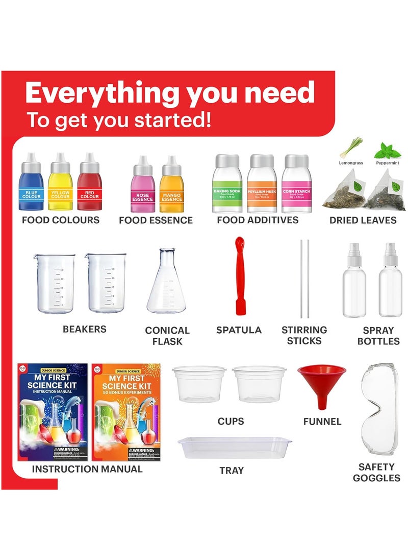 Science Kit for Kids Ages 4-5-6-7-8|  Christmas, Birthday Gift Ideas for Boys & Girls| Toy STEM Kit with 100+ Experiments| Learning & Educational Kits, Preschool Activities