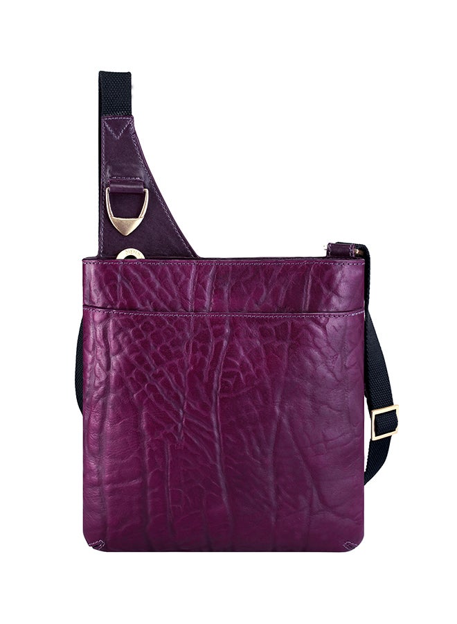 Yangtze Crossbody Bag Aubergine