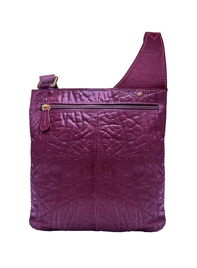 Yangtze Crossbody Bag Aubergine