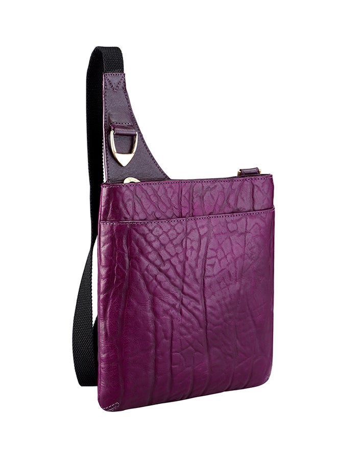 Yangtze Crossbody Bag Aubergine