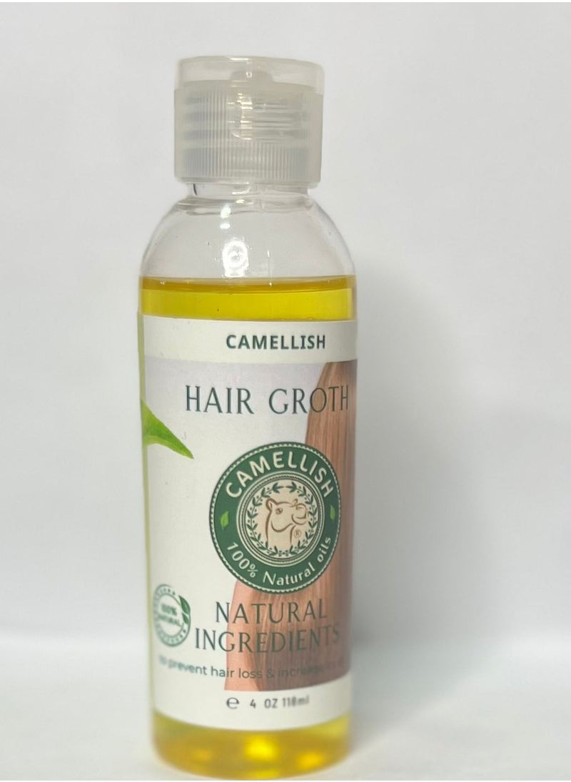 Camellish Hair Growth to enhance hair growth, strengthen and produce follicles and prevent dandruff 118 ml from Camellish