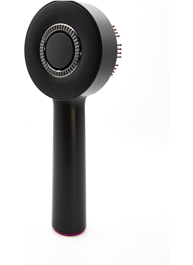 2025 Deluxe Scalp Massage Brush with Oil Applicator – Wireless Electric Massager, Shiatsu Relax, IPX7 Waterproof, Compact Deep Massage Tool for Hair Care & Head Comfort (Grey)