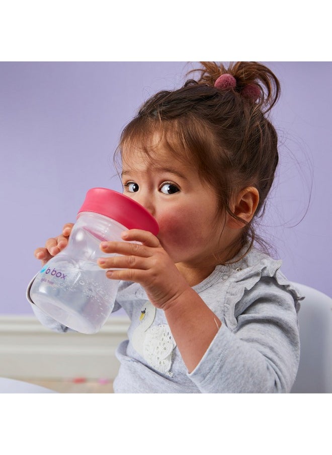 Toddler Training Cup: Free Flow Opening, Great Transition From Sippy Cup To Big Kid Cup. Bpa Free, Dishwasher Safe. Ages 12+ Months (Lullaby Blue, 8Oz)