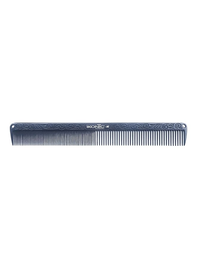 Metal Hair Comb Black