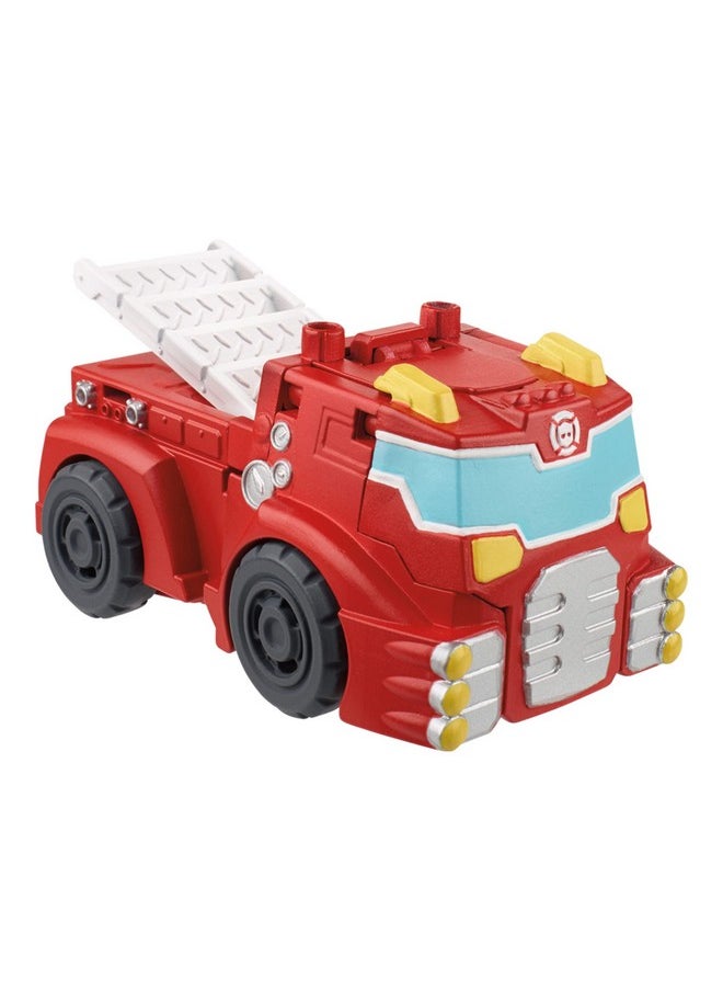 Playskool Heroes Rescue Bots Academy Team Heatwave The Fire-Bot, Kids Converting Robot Toy, 4.5-Inch Action Figure, Christmas Stocking Stuffers, Ages 3+