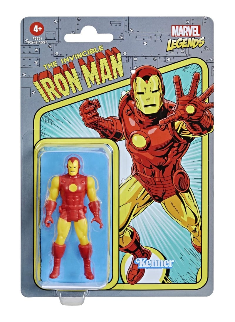 Marvel Legends Retro Iron Man Action Figure