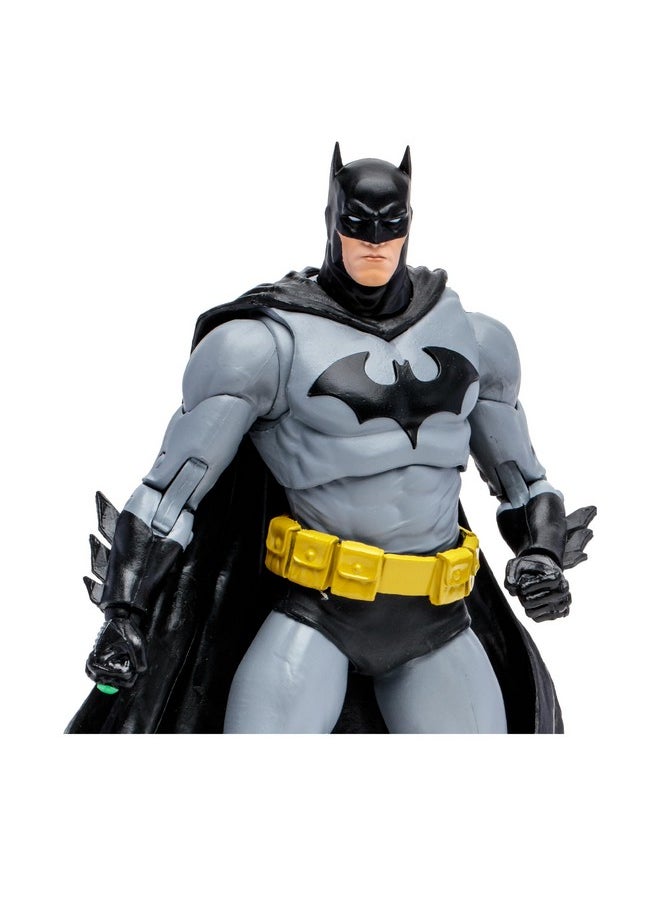 - Dc Multiverse Batman (Hush) 7In Action Figure (Black & Grey)