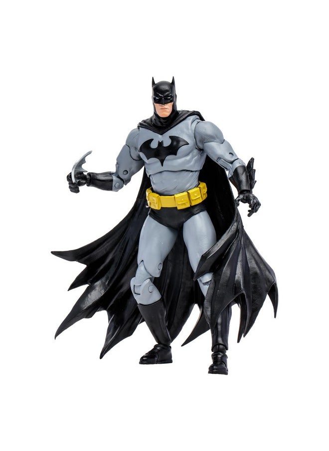 - Dc Multiverse Batman (Hush) 7In Action Figure (Black & Grey)