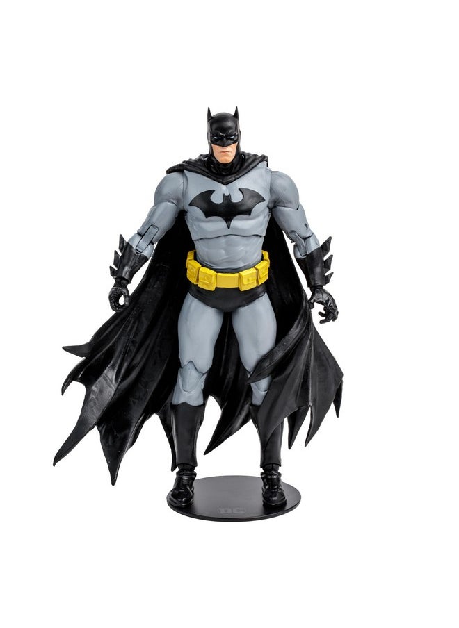 - Dc Multiverse Batman (Hush) 7In Action Figure (Black & Grey)