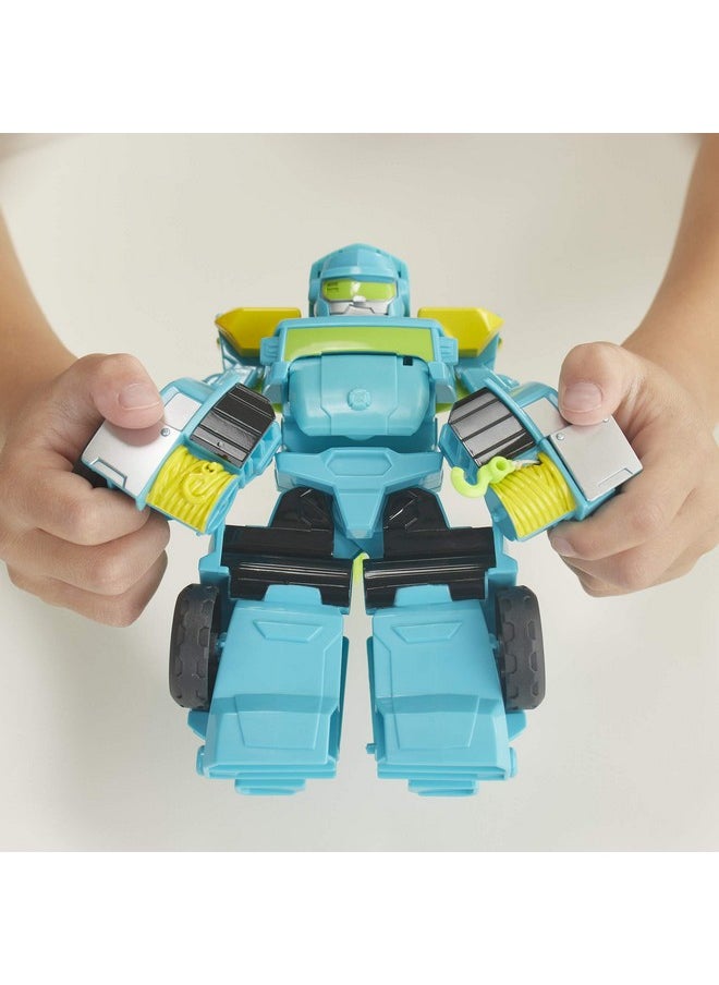 Playskool Heroes Rescue Bots Academy Hoist Converting Toy Robot, 6