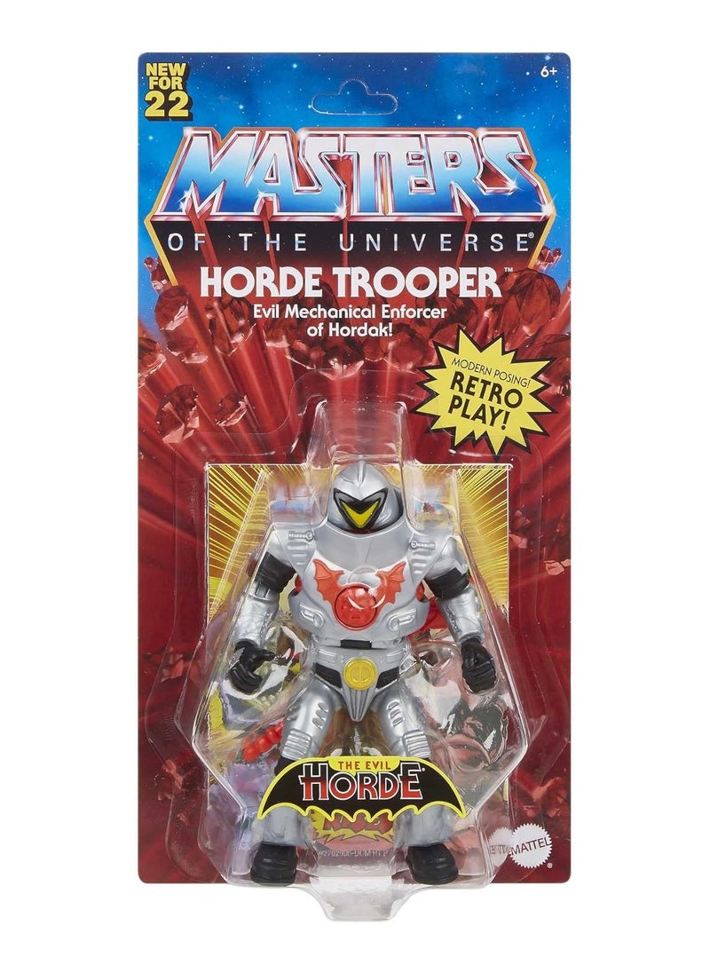 Masters of the Universe Origins Horde Trooper Action Figure with Accessories