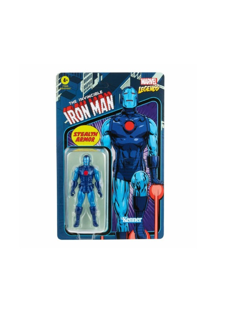 Marvel Legends Retro 3.75in Invincible Iron Man Stealth Armor AF
