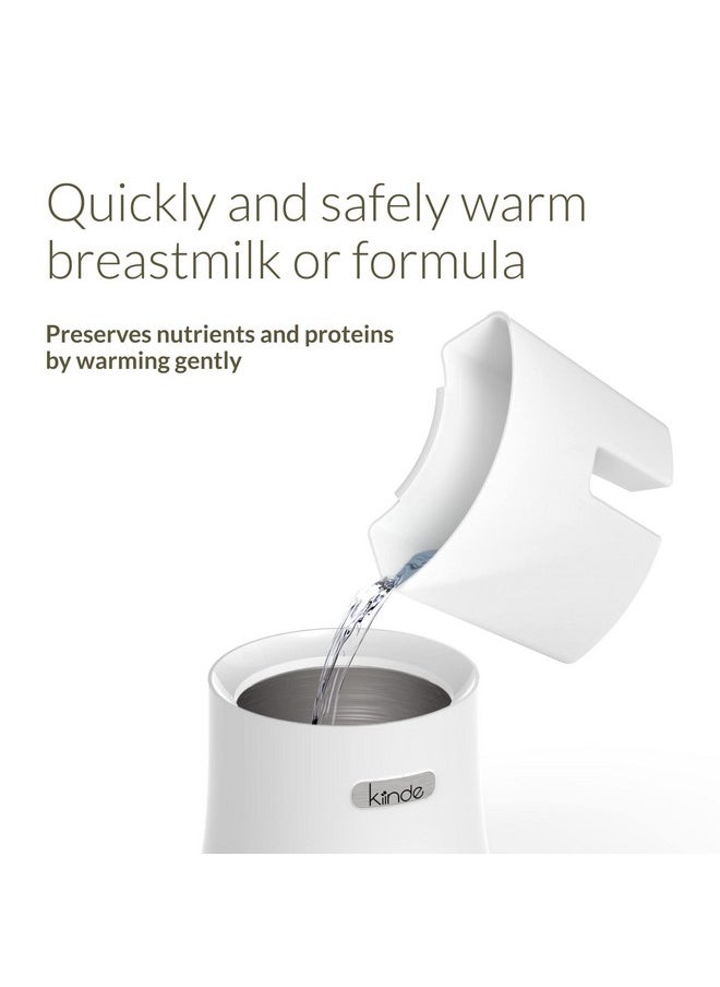 Kozii Pro Baby Bottle Warmer And Breast Milk Warmer With Safeheat Technology And Auto Shutoff For Warming Breast Milk, Infant Formula And Baby Food, Preserves Nutrients