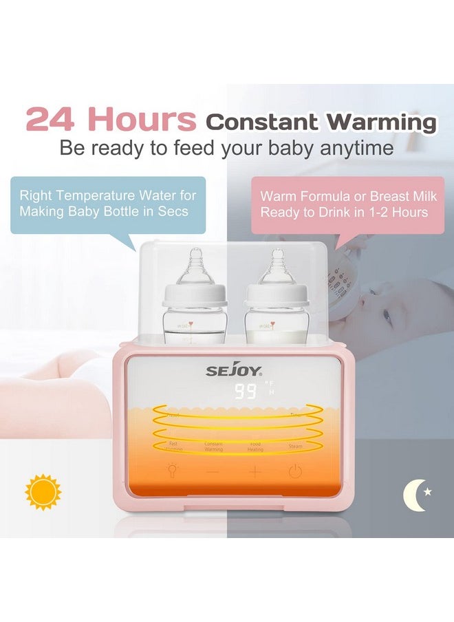 Bottle Warmer For Baby, 6 In 1,Breastmilk,Formula Milk Warmer,Baby Food Heating,Baby Water Warmer,Breast Feeding Essentials And Baby Bottle-Feeding Supplies