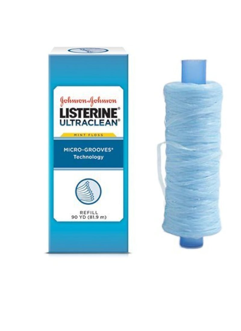 Reach Ultraclean Mint Shred-Resistant Dental Floss Refill 81.9 m