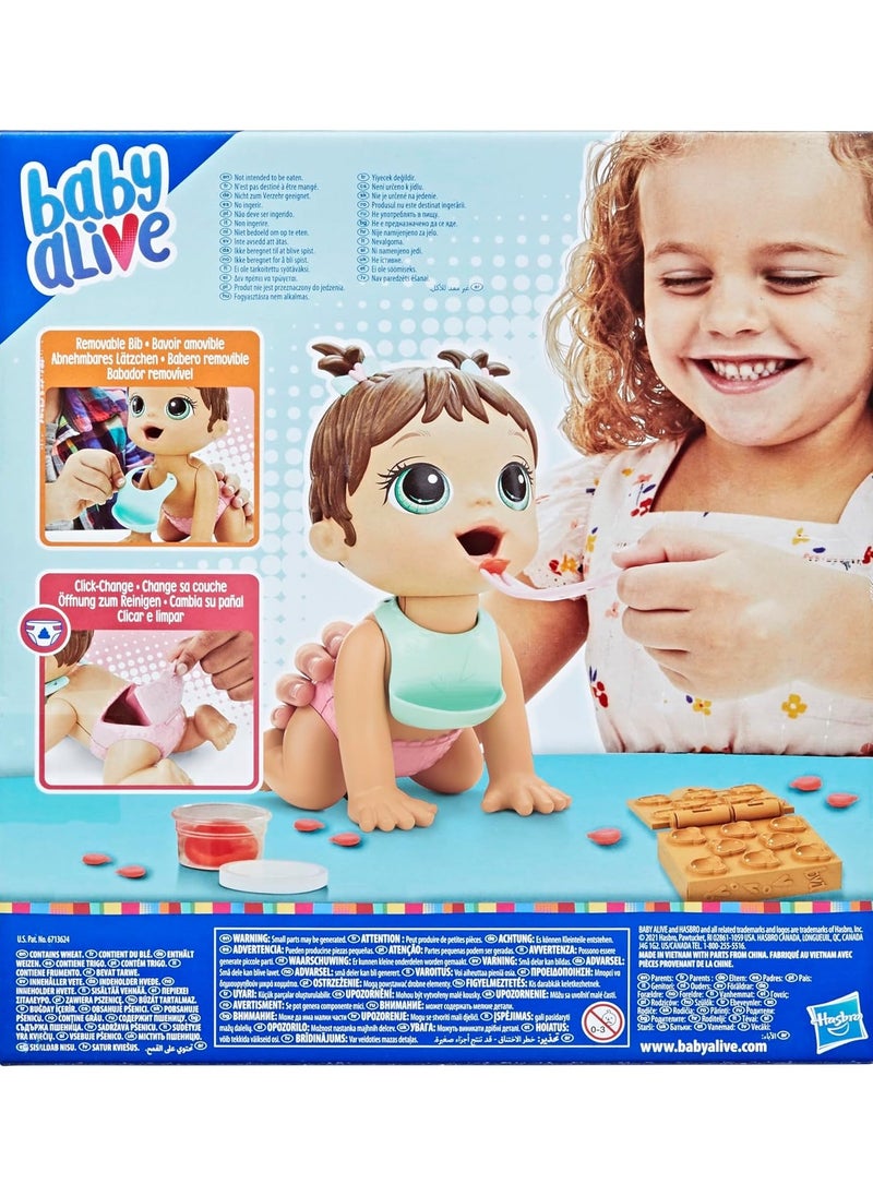 Baby Alive Lil Snacks Doll, Eats And 