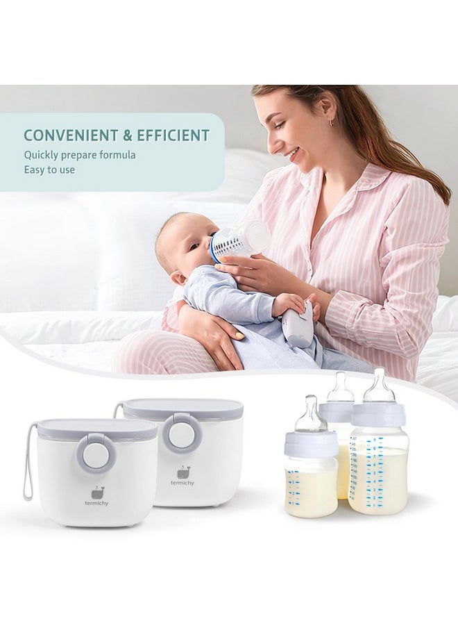 Baby Formula Dispenser, Portable Formula Dispenser Container With Scoop And Carry Handle For Travel Outdoor Activities For Baby Infant, 500Ml