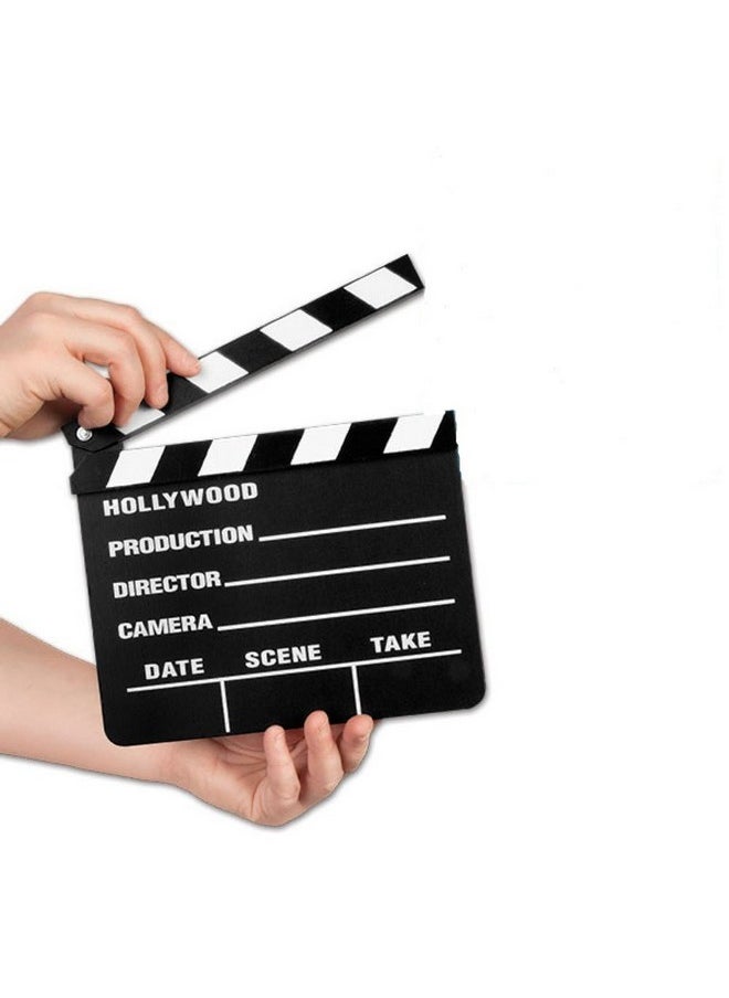 7 Inch X 8 Inch Hollywood Movie Clapboard, One Per Order