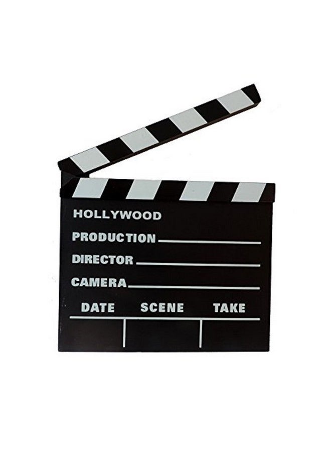 7 Inch X 8 Inch Hollywood Movie Clapboard, One Per Order