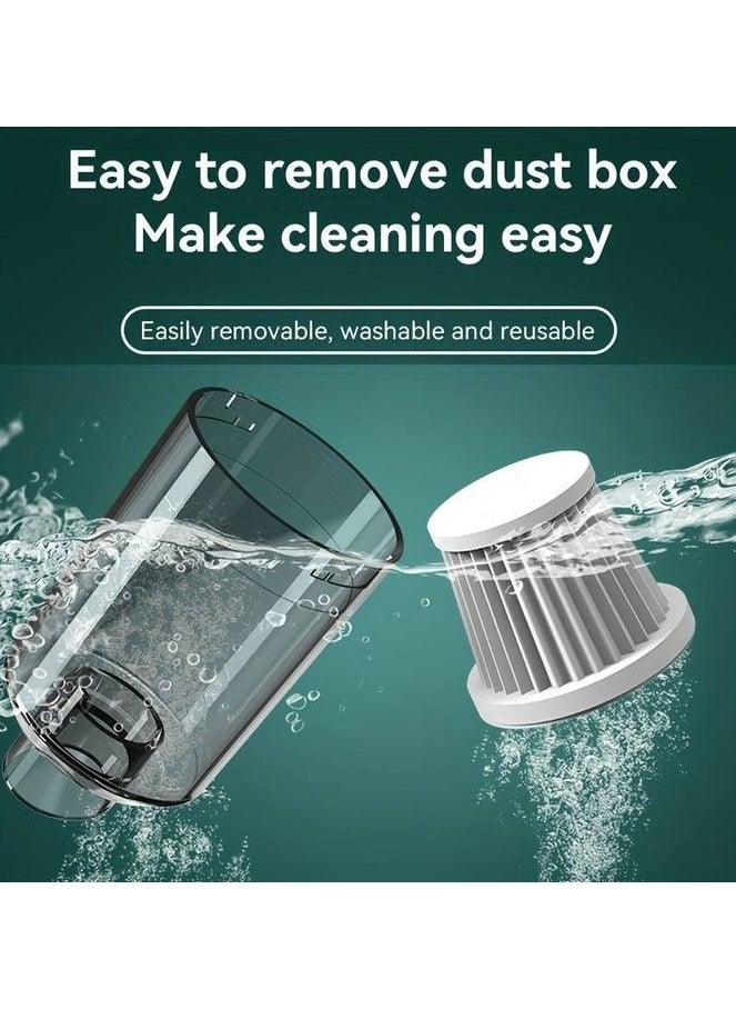 Mite remover vacuum cleaner household handheld wireless portable high-power vehicle dust removal mite cleaner spot