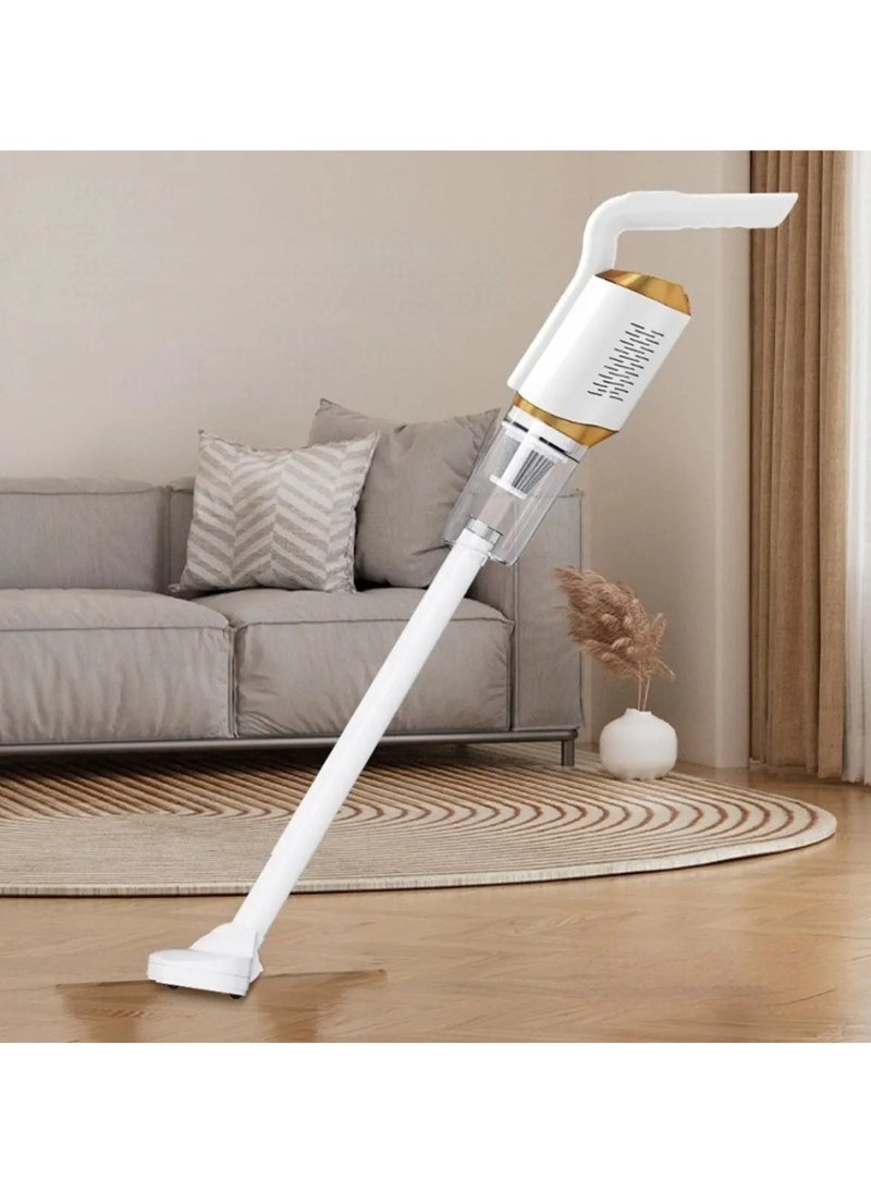 Rechargeable Cordless 2 IN 1 Handheld Stick Vacuum Cleaner with Powerful Suction 30-60mins Runtime High Efficiency Filtration system