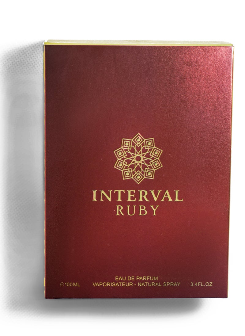 Interval Ruby Unisex Perfume EDP 100ml