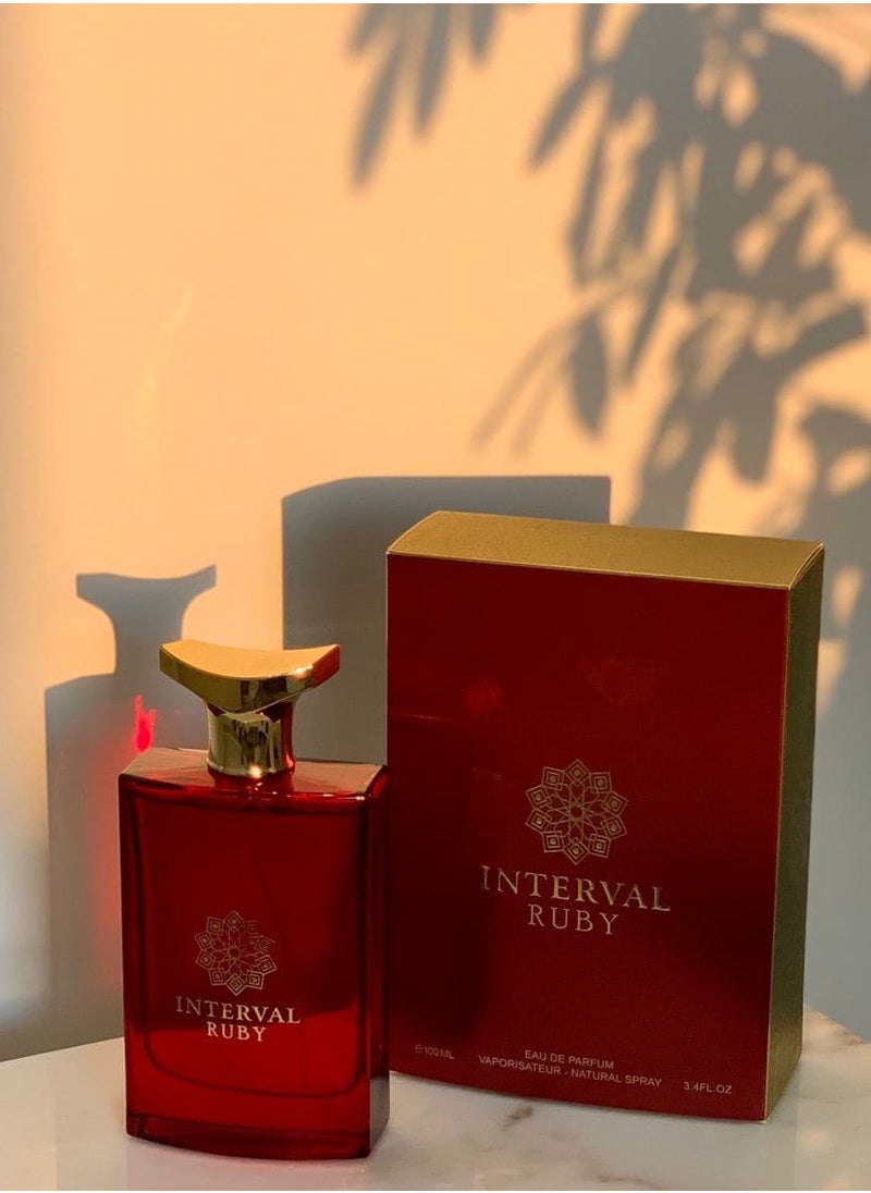 Interval Ruby Unisex Perfume EDP 100ml