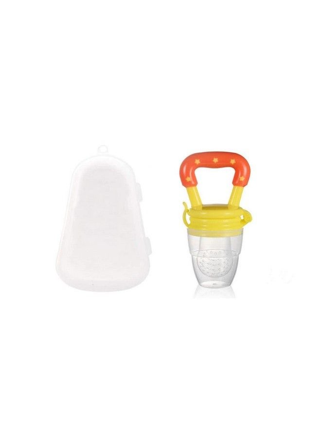 Baby Soft Silicone Fruit Shaped Teether Teething Toys With Textured Molar For Babies Dental Care With Advanced Vegetable Fruit & Food Nutritional Feeder Bpa Free Teether Soother Combo Set(Pink)