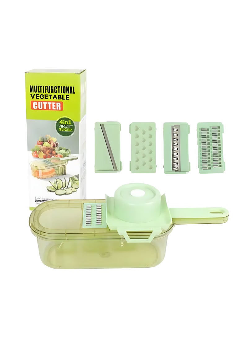 Revolutionize Your Kitchen with the 4-in-1 Multinational Vegetable Cutter