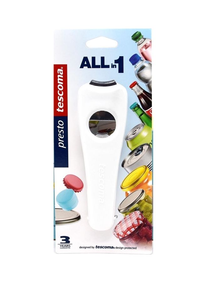 All In One Multifunction Opener White