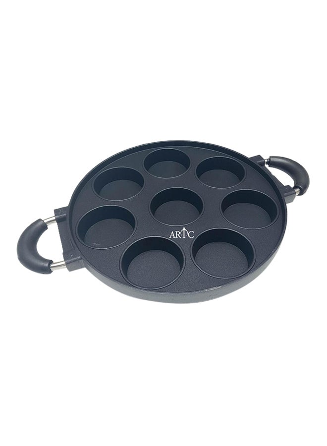 Baking Mould Pan Black/Silver 46cm