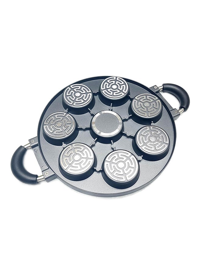 Baking Mould Pan Black/Silver 46cm