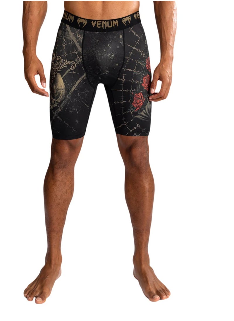 VENUM SANTA MUERTE 5.0 VALE TUDO SHORTS DEEP BLACK/GOLD