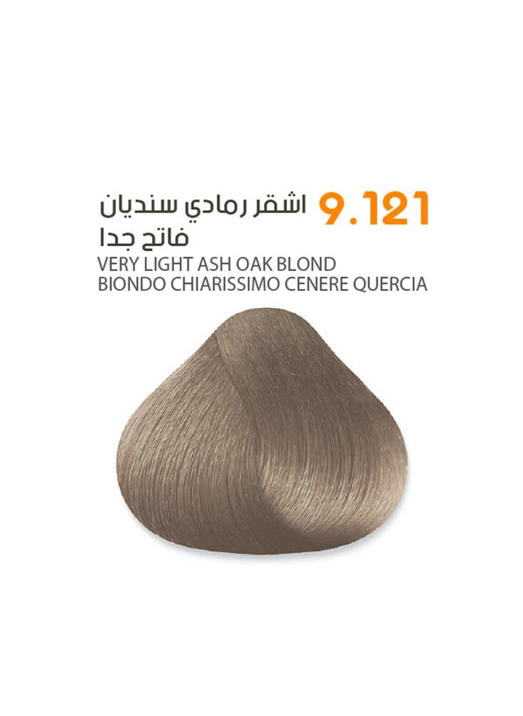 SAVOO Hair Color Cream 9.121 Very Light Ash Oak Blond - Hair Extract & Oil Plex 100ml