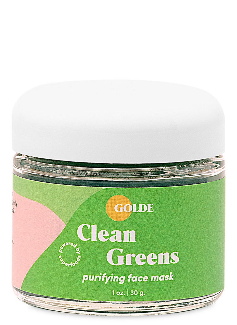 GOLDE Clean Greens Face Mask 1 Oz