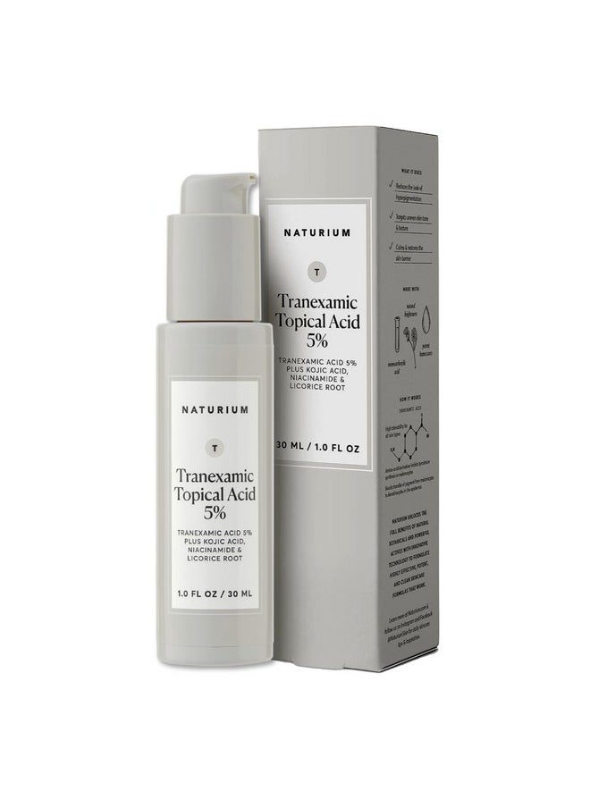 Tranexamic Topical Acid 5%, Face & Skin Care, With Kojic Acid, Niacinamide & Licorice Root, 1 Oz