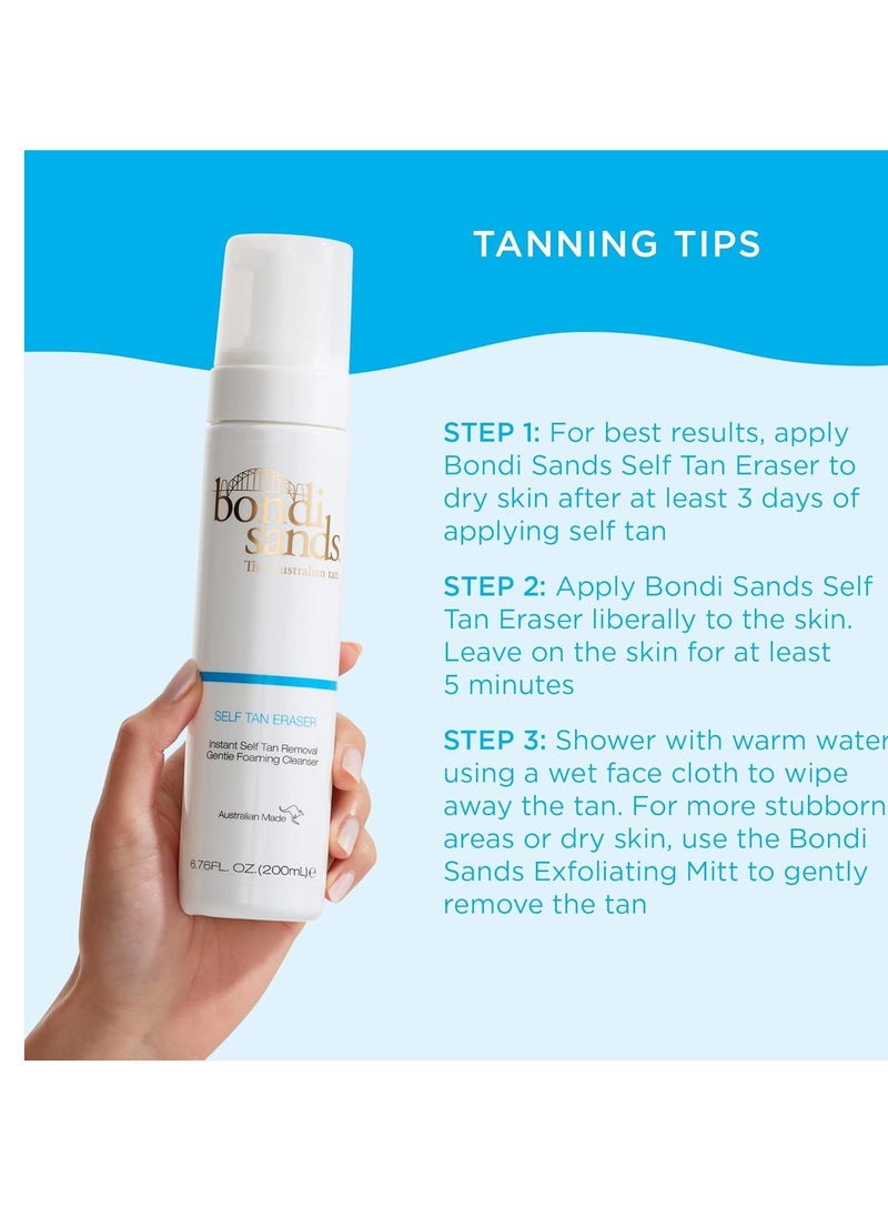 Bondi Sands Self Tan Eraser, Moisturizing, Cleansing, Gentle Formula Removes Self-Tanner and Preps Skin for Reapplication, Vegan + Cruelty-Free