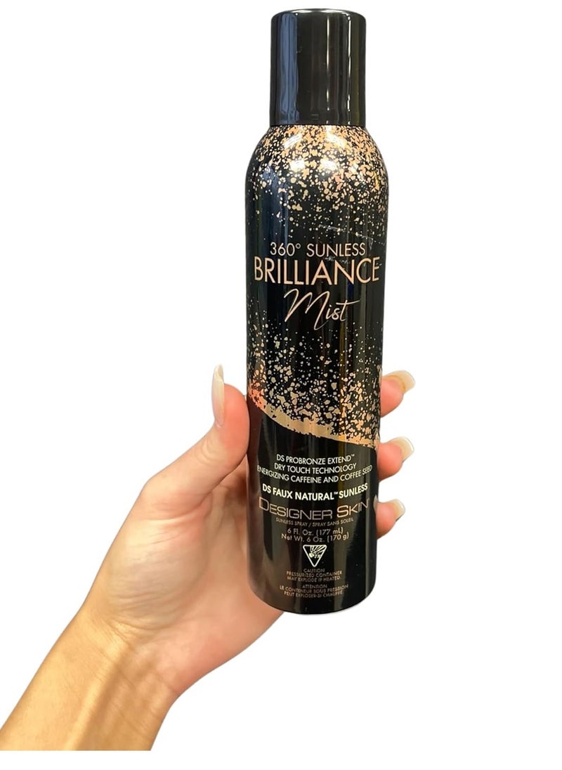 Faux Natural Sunless 360 Brilliance Mist 6oz