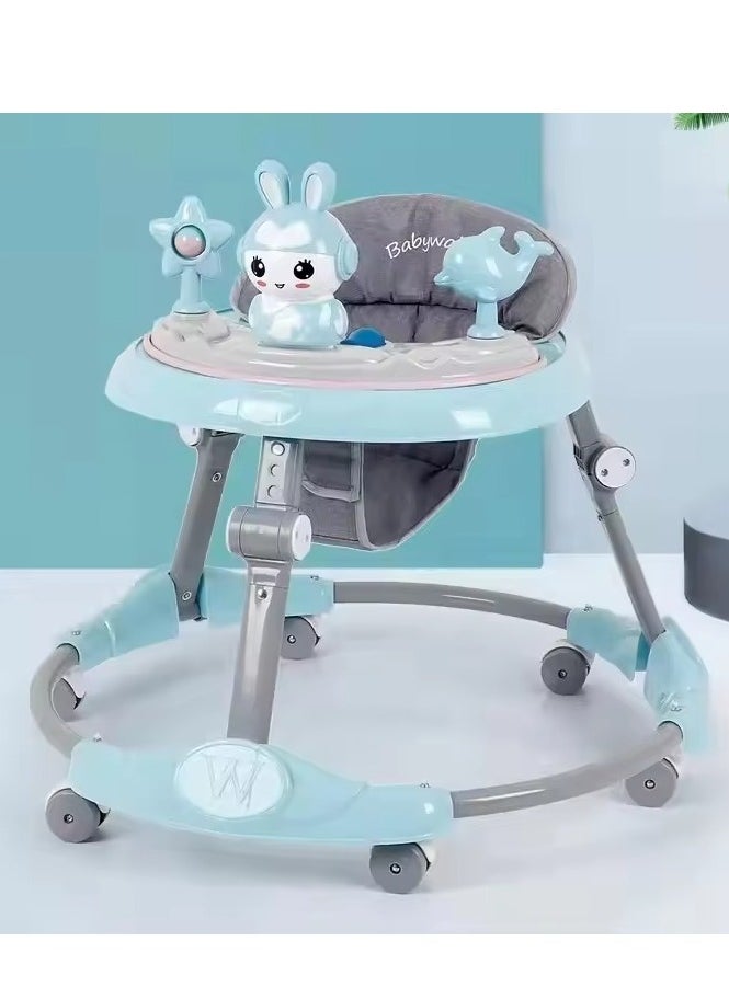 Infant Baby Foldable Walker With Attractive Toy, Easy To Carry with Music