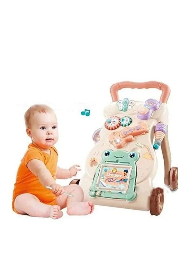 Turtees 3 in 1 baby walker, easy to walk with Multistage sit to stand walker from 0 to 24 Months