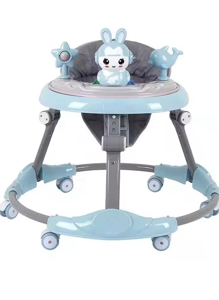 Baby walker for Babies Anti-o-leg Multi-function Anti-rollover Baby Walker wheels and Seat Music Push Walker Stroller