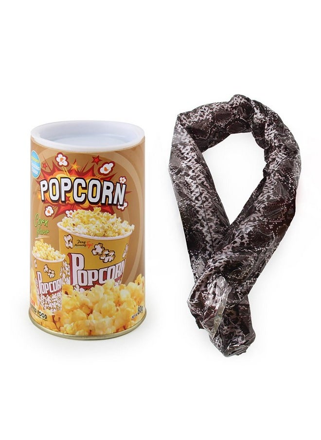 Popup Snake In A Popcorn Can Prank, Halloween Fools Day Party Magic Trick Joke Gadget Fun Prank Gag Friend Toy