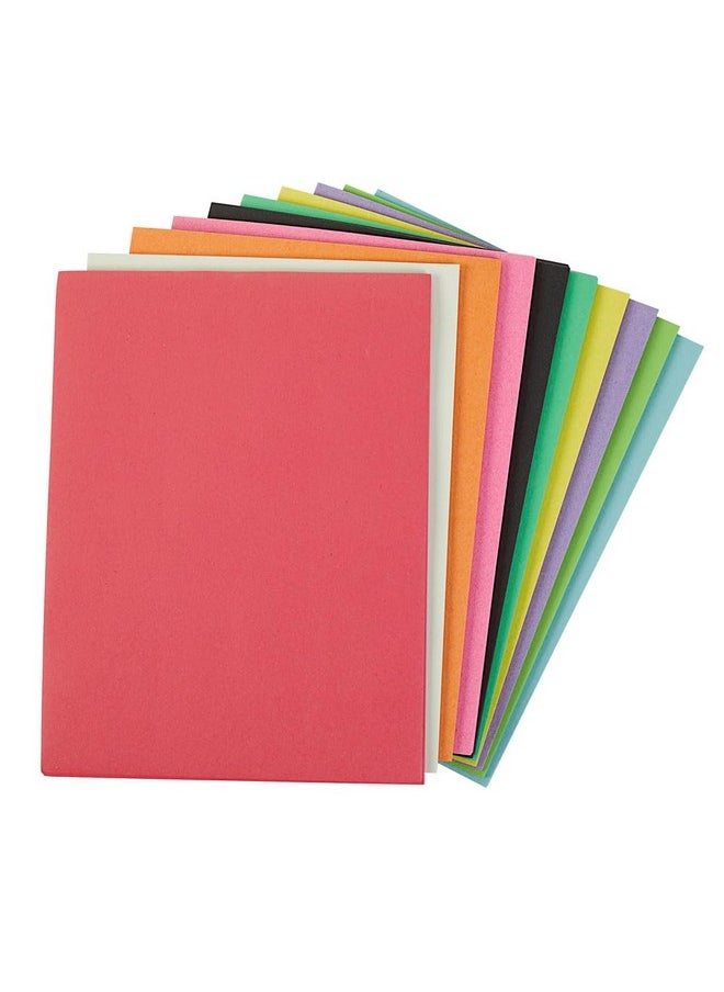 Lightweight Construction Paper, Value Pack, 10 Colors, 300 Sheets With Bonus Stencil, Everyday Use, Classroom Supplies, Daycare Supplies, Pre-School, At Home Use